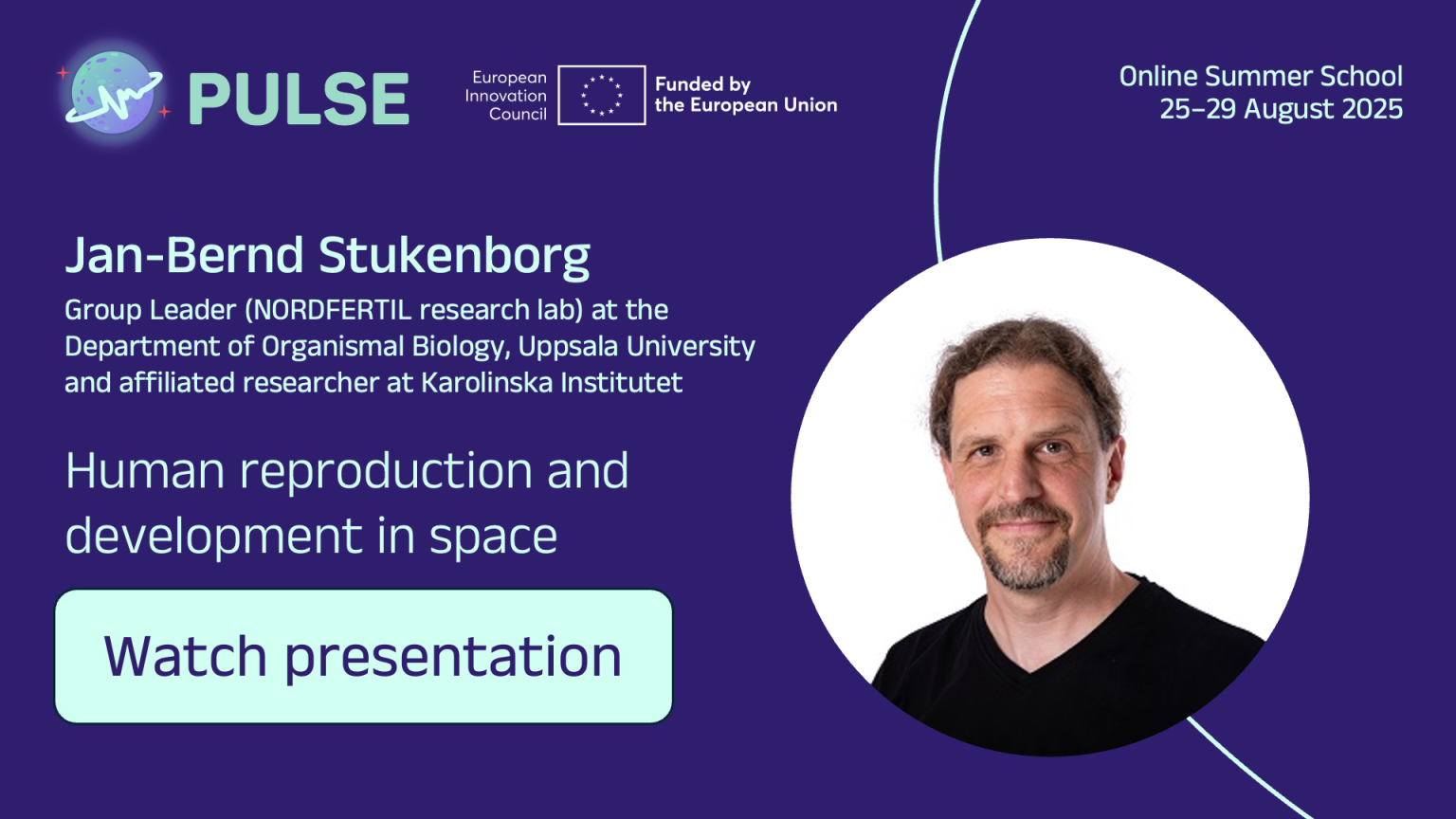 Jan-Bernd Stukenborg – Online Summer School recording