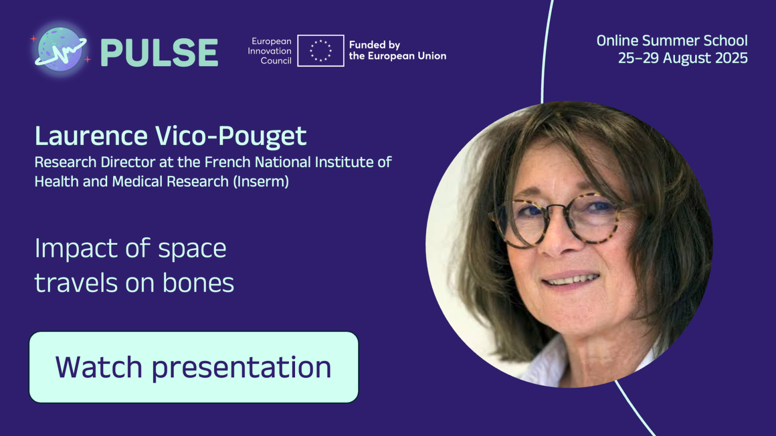 Laurence Vico-Pouget​ – Online Summer School recording