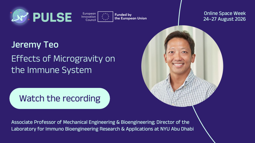Jeremy Teo on the Effects of Microgravity on the Immune System